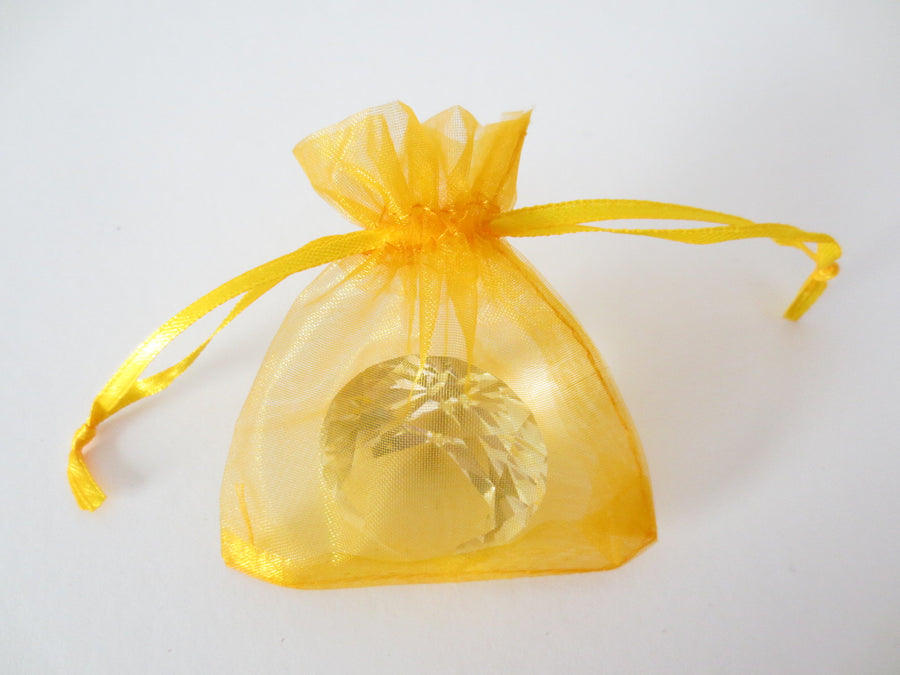 Organza Gift Bag 10 x 15 cm - Gold (100pcs)