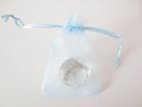 Organza Gift Bag 10 x 15 cm - Light Blue (100pcs)