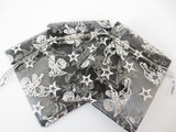 Organza Zakjes Engelen - 7.5cm x 10cm