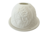 Porcelain Tea Light Holder Cupid Music 8 cm
