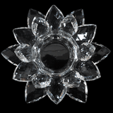 Crystal Lotus Tea Light Holder (Large)