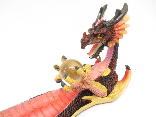 Red Dragon Incense Stick Holder