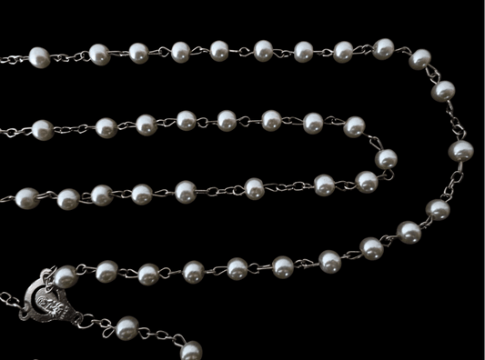 Rozenkrans Parel Rond luxe