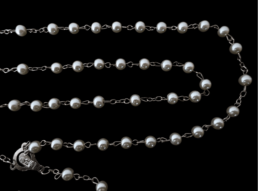 Rozenkrans Parel Rond luxe