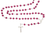 Rozenkrans Roze Rond met kruis