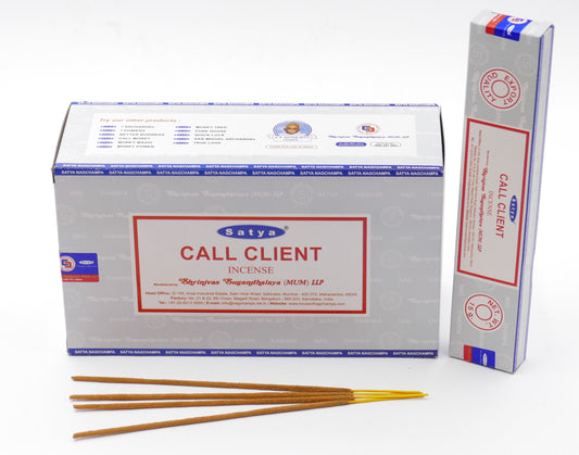 Satya Nag Champa Call Client 15g