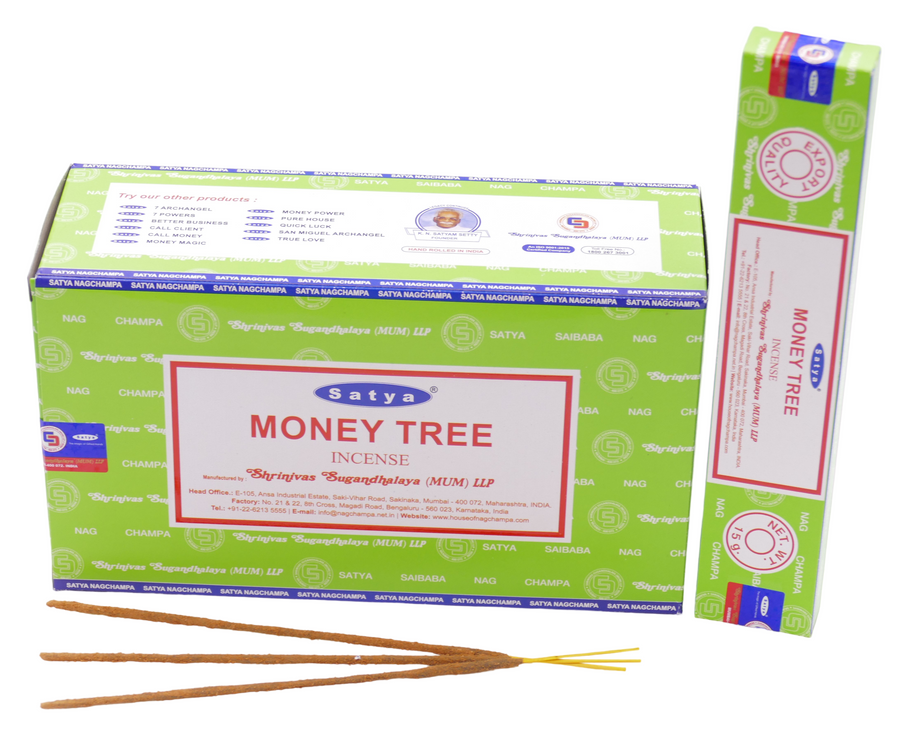 Satya Nag Champa Money Tree 15g