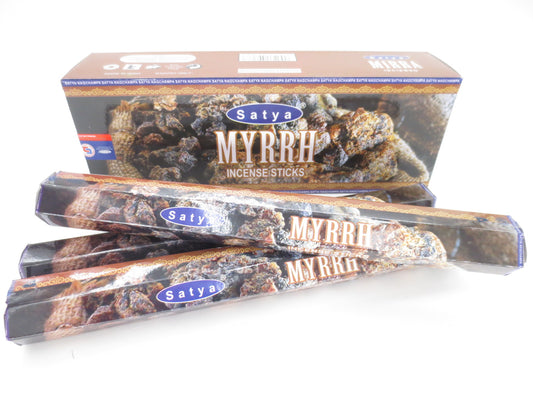 Satya Incense Hexa - Myrrh