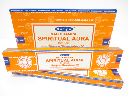 Satya Nag Champa - Spiritual Aura 15g