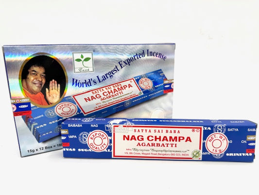Satya Sai Baba Nag Champa - 15g ( Earth Serie, 2025)
