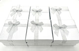Jewellery Boxes set of 12 pieces - Silver