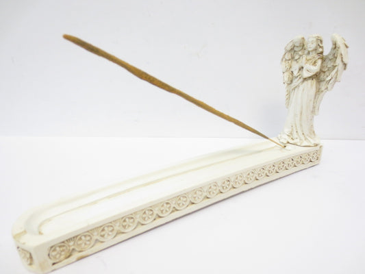 Standing Angel Figurine Incense Stick Holder