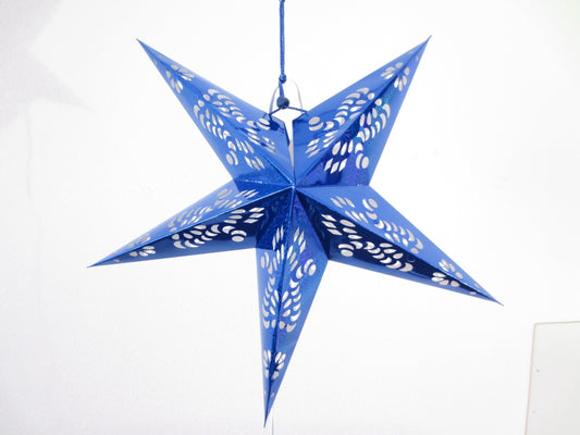 Paper Star Lantern - Blue