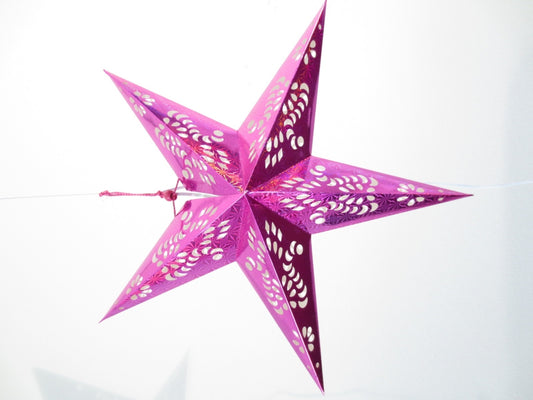 Paper Star Lantern - Pink