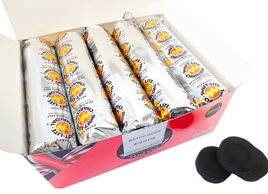 Swift Lite houtskool Groothandel - Swift Lite Charcoal 33mm /10 rollen