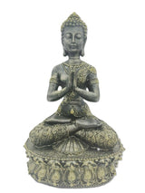 Tibetan Buddha Statue - Gold &amp; Black