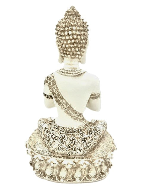 Tibetan Buddha Statue - White