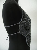 top of beads (silver)