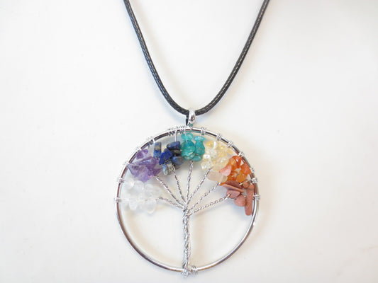 Tree of Life Necklace - Seven Chakra