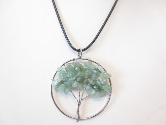 Tree of Life Necklace - Aventurine