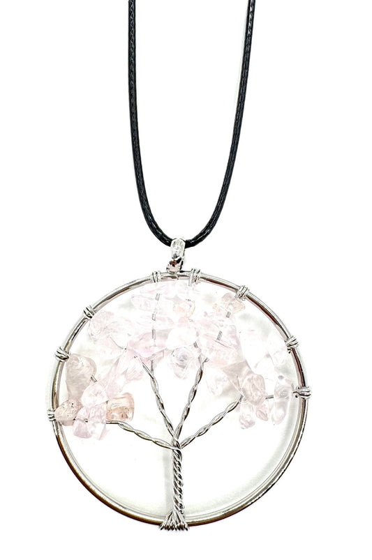 Tree of Life Ketting - Bergkristal