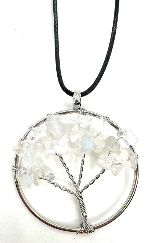 Tree of Life Ketting - Opaal