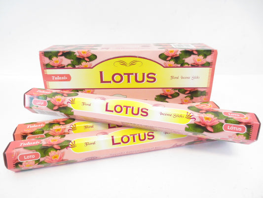 Tulasi Incense Hexa  - Lotus
