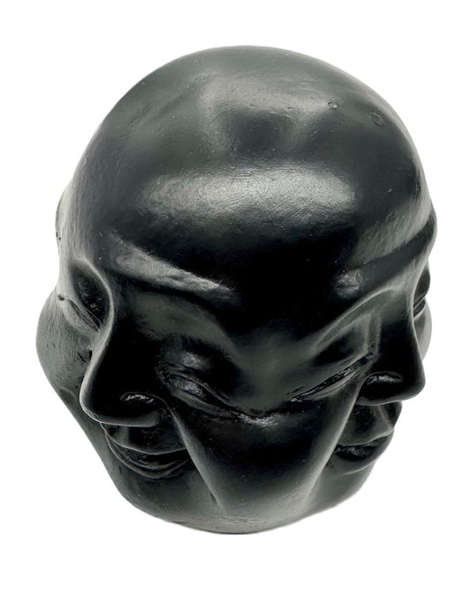 Four Faces Buddha Expression - Black (small)