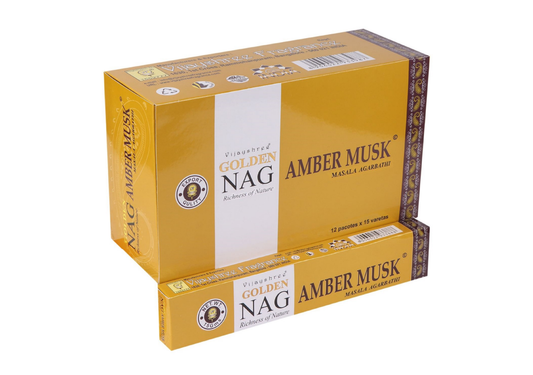 Vijayshree Golden Nag Masala 15g - Amber Musk