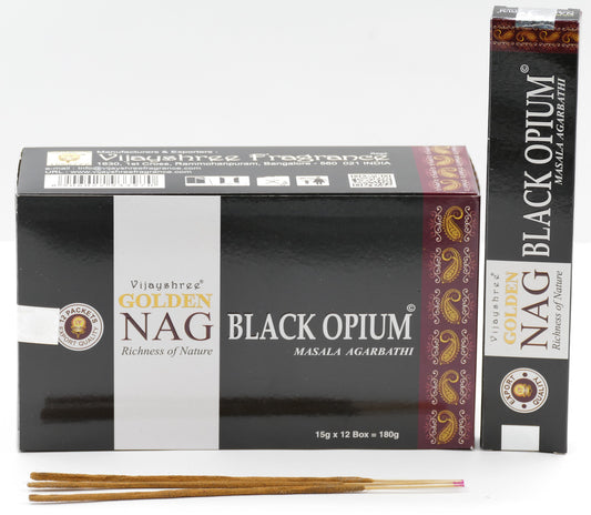 Vijayshree Golden Nag Masala 15g - Black Opium