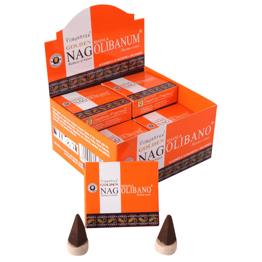 Vijayshree Golden Nag Cones - Olibanum