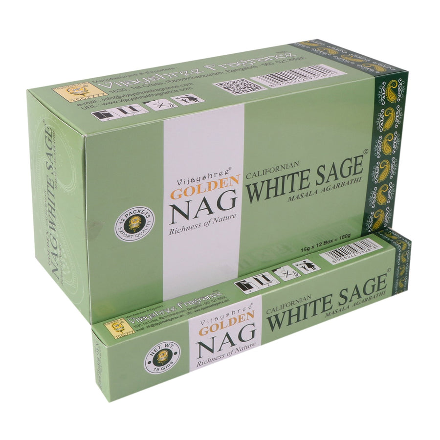 Vijayshree Golden Nag Masala 15g - White Sage