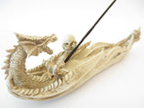 White Dragon Incense Stick Holder (I)