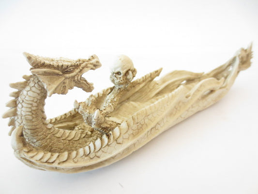 White Dragon Incense Stick Holder (I)