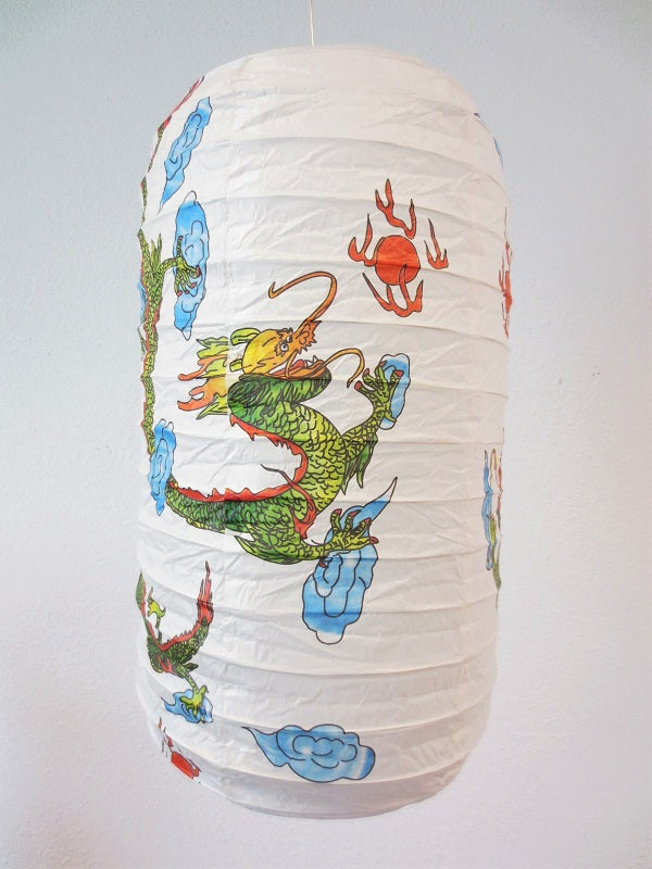 Chinese-Style Dragon Paper Lantern