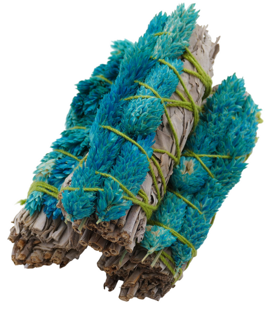 Wholesale - White Sage &amp; Phalaris Smudge 12cm (3 x 30-40 grams)
