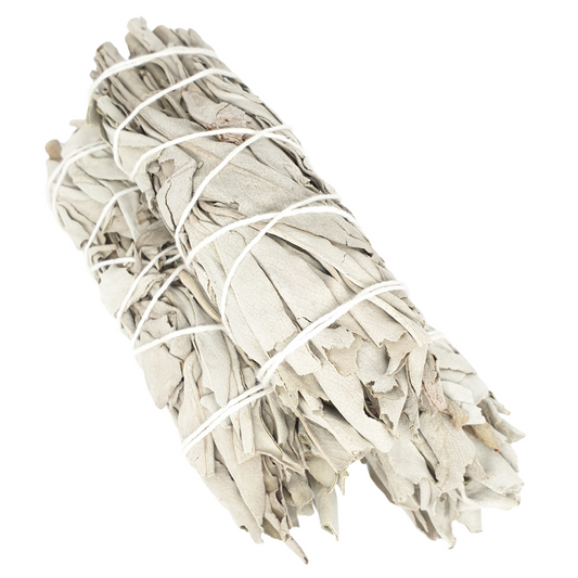 White Sage Smudge Stick 12cm (3 x 35-40g)