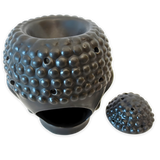 Zwarte Boeddha Hoofd Oliebrander(13 cm)