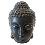 Zwarte Boeddha Hoofd Oliebrander(13 cm)